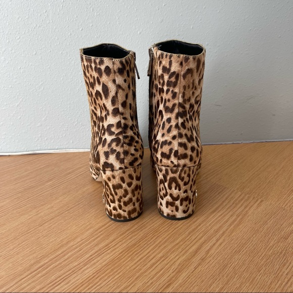 Sam Edelman “Hilty Leopard Suede” Boots NWT - Picture 7 of 11